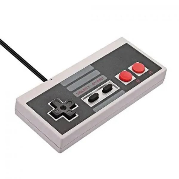 Игровая приставка 620 игр два джойстика стационарная ретро консоль Dendy NES 620 8bit