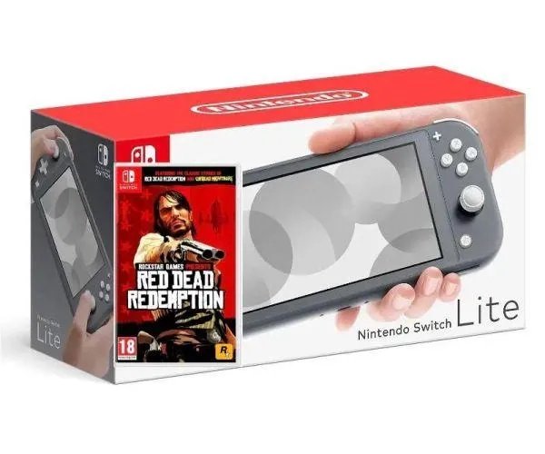 Nintendo Switch Lite Gray + Игра Red Dead Redemption (русская версия)