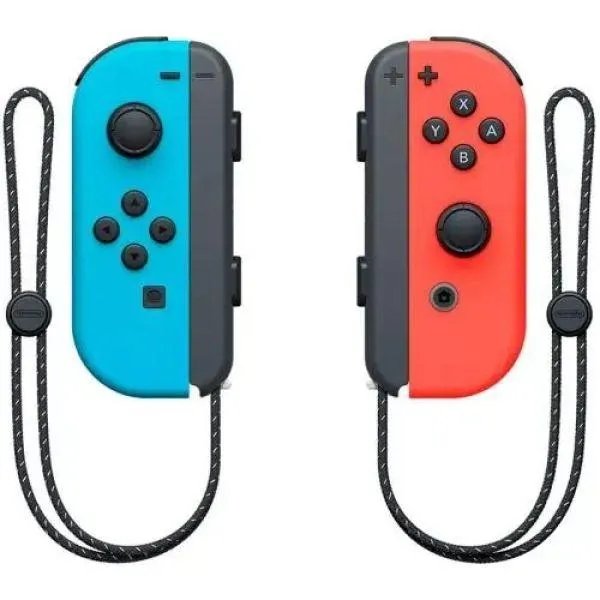 Nintendo Switch (OLED model) Neon Blue-Red + Игра Red Dead Redemption (русская версия)