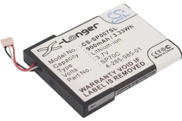 Аккумулятор Cameron Sino SP70C (900 mAh) для Sony PSP-E1000 PSP-E1002 PSP-E1004 PSP-E1008 (CS-SP007SL)