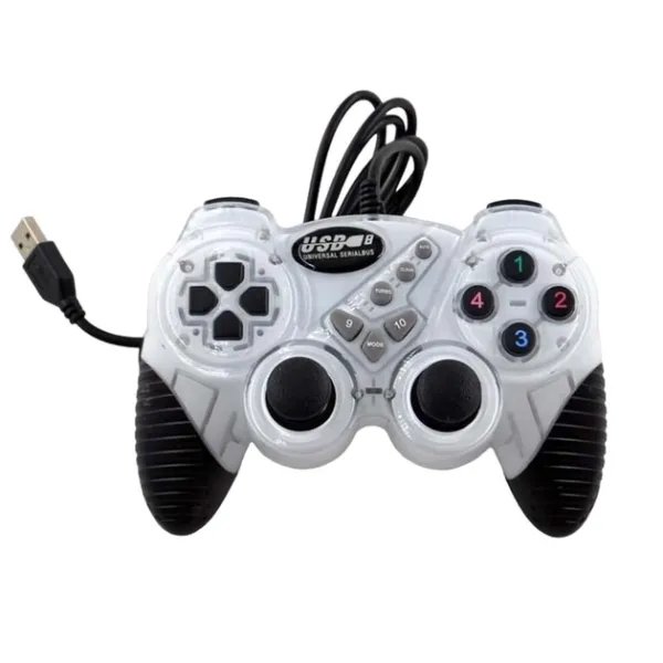 Проводной джойстик Game World 901 Белый USB 2.0 Пластик