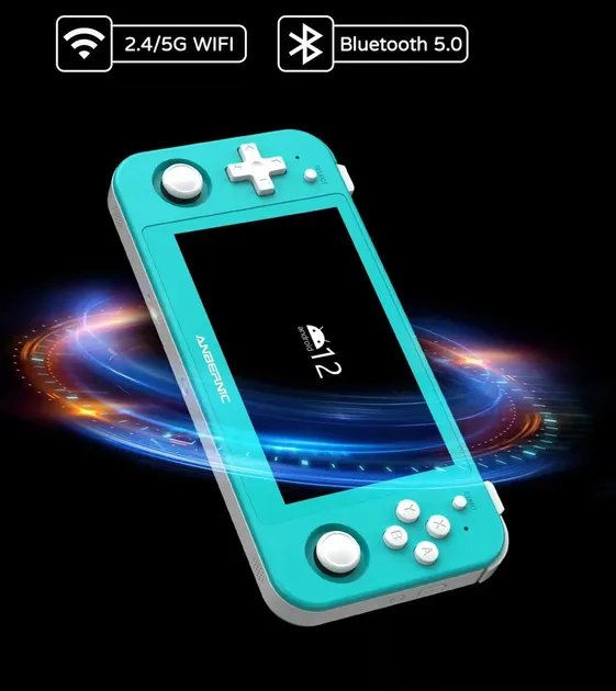 Игровая приставка Anbernic RG505 128GB Бирюзовая