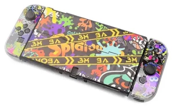 Чехол-накладка Splatoon 3 для Nintendo Switch OLED (Type 2)