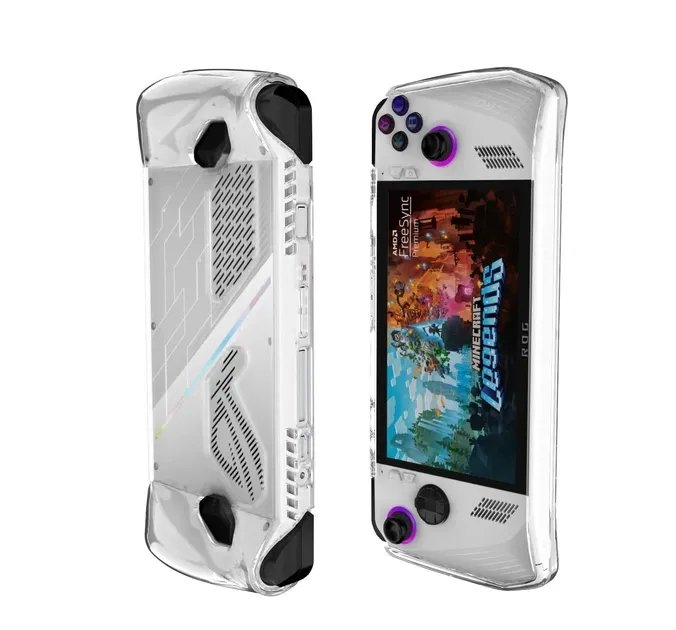 Чехол-накладка Transparent для портативной игровой консоли ASUS ROG Ally (Прозрачный)