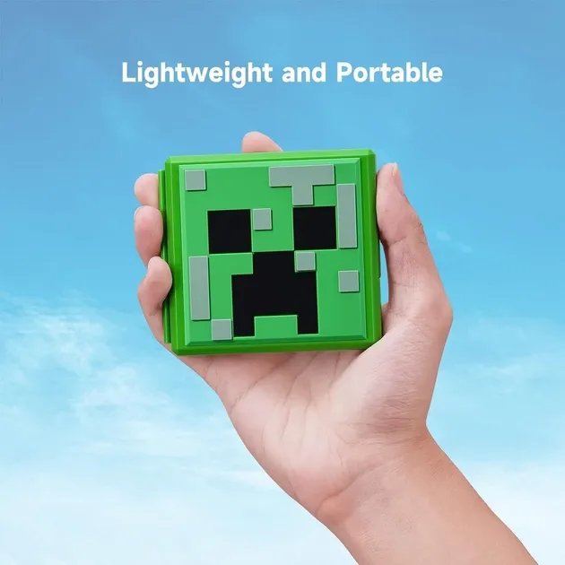 Кейс Minecraft для хранения 12 картриджей Nintendo Switch / Switch OLED / Switch Lite