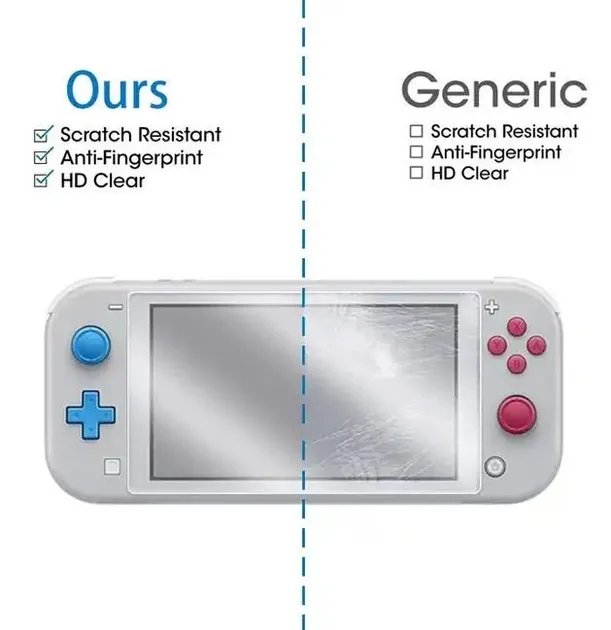 Закаленное защитное стекло Screen Pro для Nintendo Switch LITE