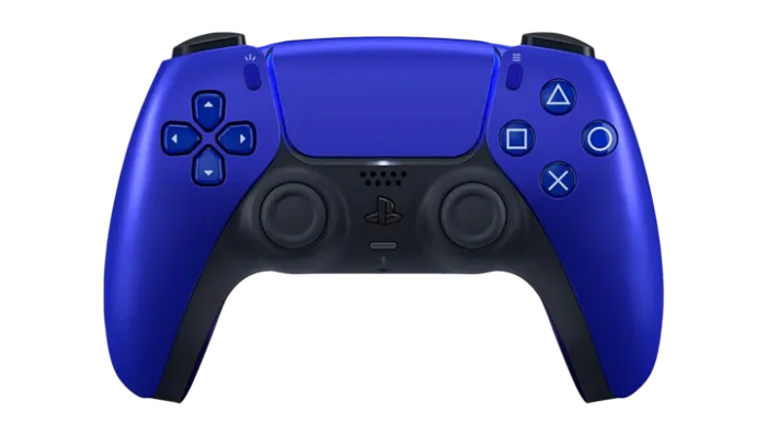 Набор Консоль Sony PlayStation 5 Blu-ray 825GB (9424390) White + Геймпад Беспроводной DualSense Cobalt Blue
