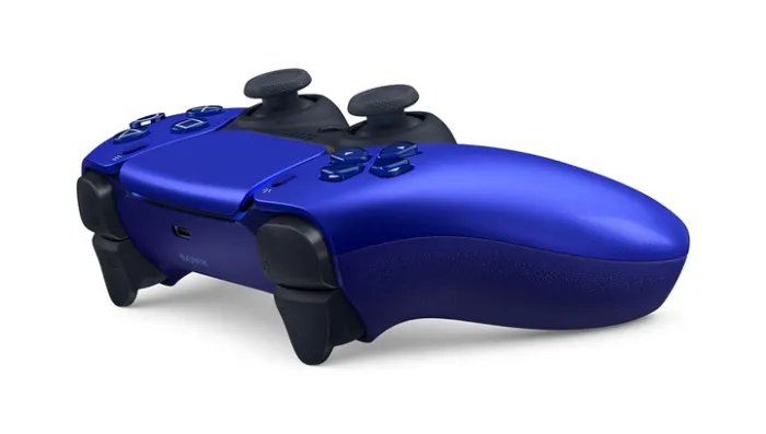 Набор Консоль Sony PlayStation 5 Blu-ray 825GB (9424390) White + Геймпад Беспроводной DualSense Cobalt Blue
