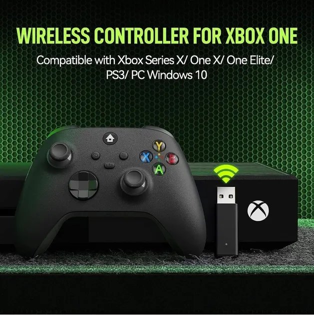 Бездротовий геймпад для Xbox One S Wireless Controller Black