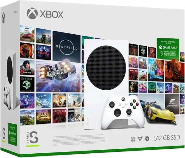 Игровая консоль Microsoft Xbox Series S 512GB Starter Bundle (RRS-00153)