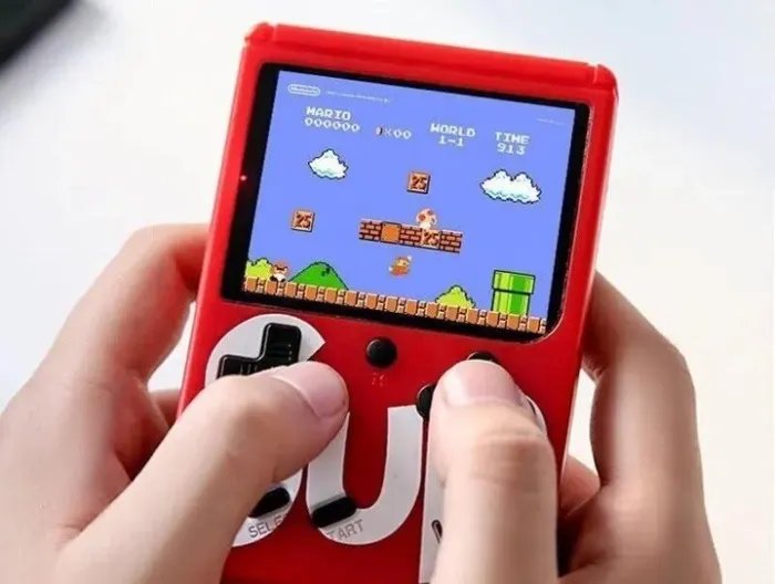 Игровая приставка на 2 игрока для телевизора SUP GAME BOX NES 500+ игр старая консоль портативная
