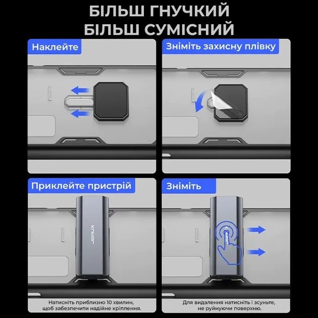 Набор клейких креплений JSAUX для ModCase (6126755803403)