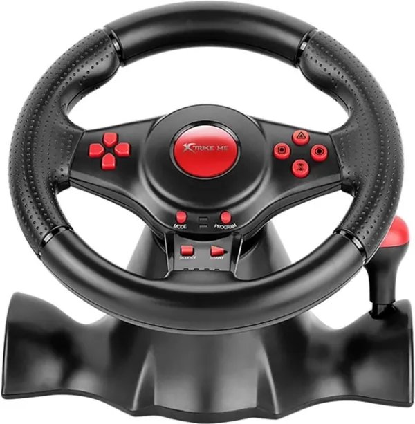 Игровой руль XTRIKE ME GP-903 180°, 16 кнопок, USB PC/PS4/XBOX/Android