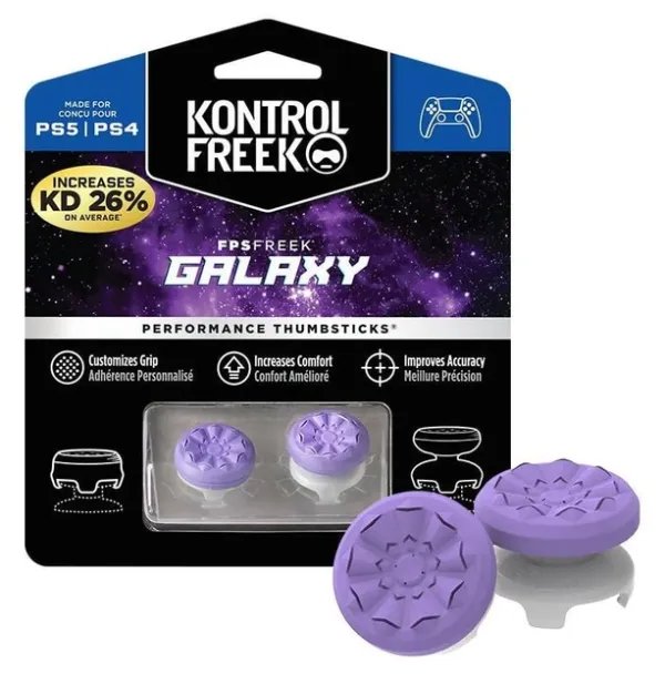Накладки на стики KontrolFreek® Galaxy (Purple) для Sony DualShock PS4 / DualSense PS5