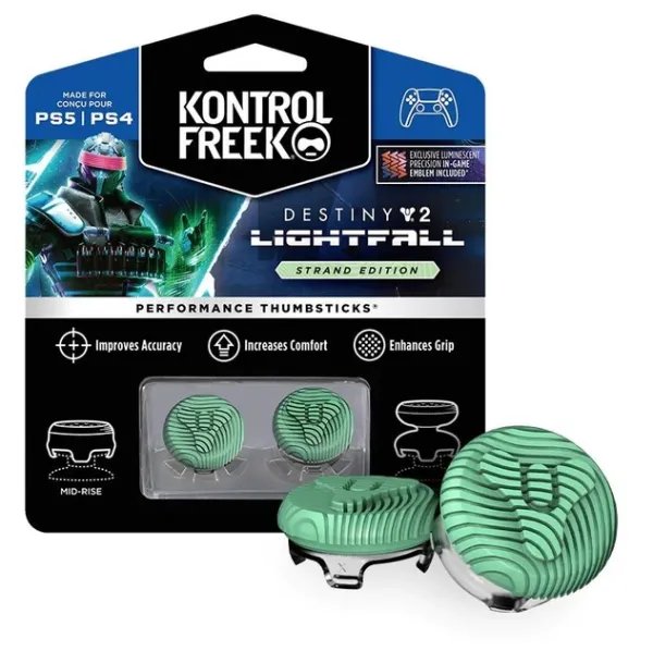 Накладки на стики KontrolFreek® Destiny 2 Lightfall (Strand Edition) для Sony DualShock PS4 / DualSense PS5