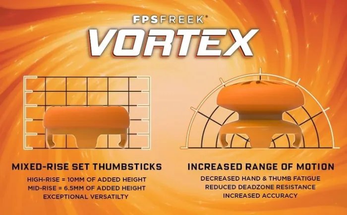 Накладки на стики KontrolFreek® VORTEX для Sony DualShock PS4 / DualSense PS5