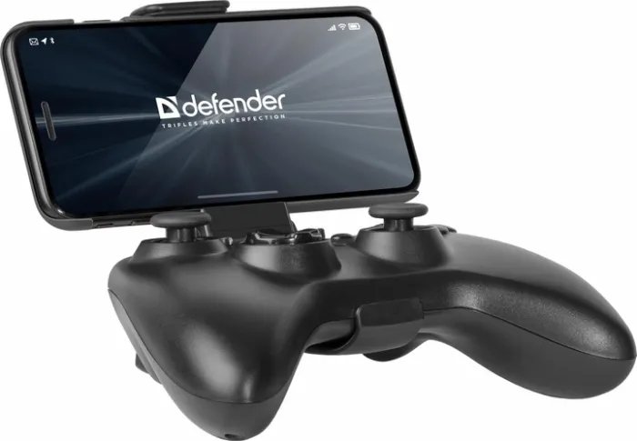 Беспроводной геймпад Defender X7 USB, bluetooth, android Черный (4714033642699)