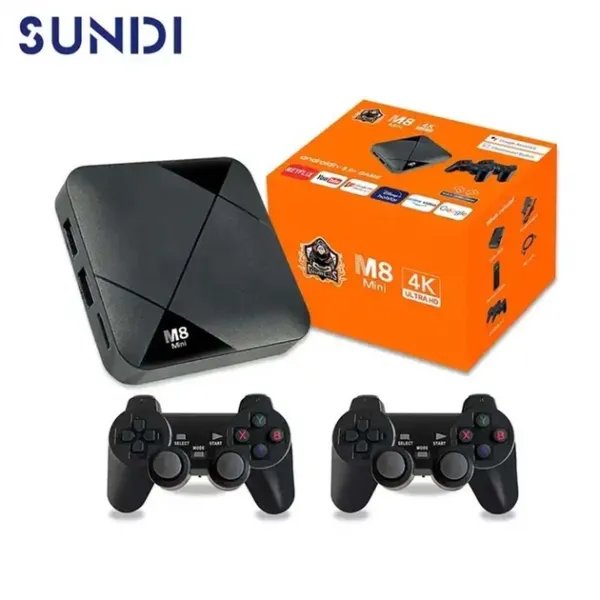 Игровая консоль/приставка с двумя джостиками SUNDI M8MINI