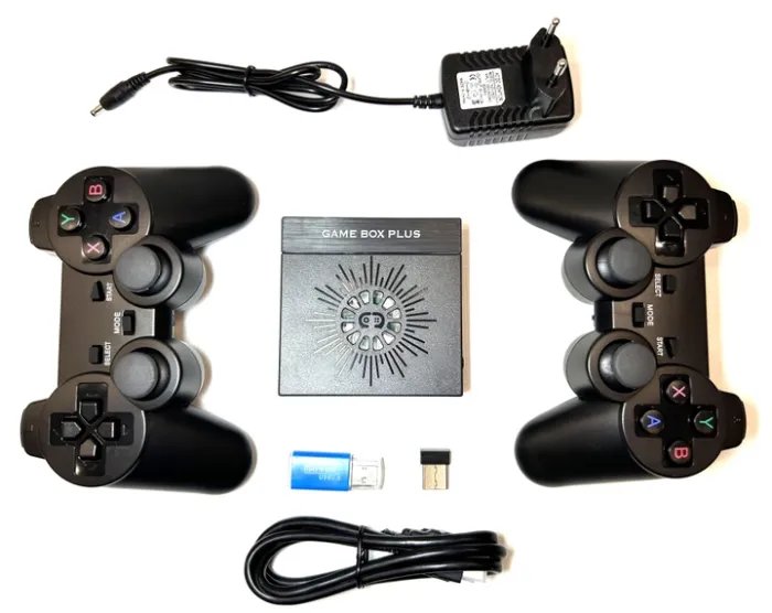 Ретро игровая консоль Game Box Plus 4k с поддержкой psp, ps1, n64 и прочих 9000игр