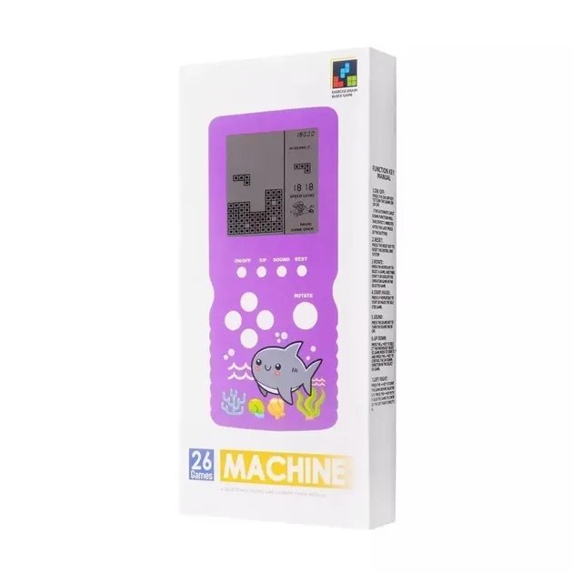 Портативная игровая консоль тетрис Tetris (T14) 26 игр красный (47942)