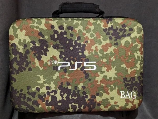 Защитный Travel кейс сумка Guanhe для PlayStation 5 Камуфляж