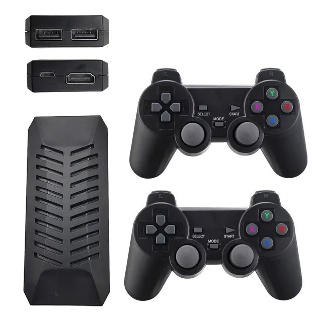 Игровая консоль Game Stick Lite M16 64Gb 4K Ultra HD 2 джойстика 20000+ игр 25+ эмуляторов
