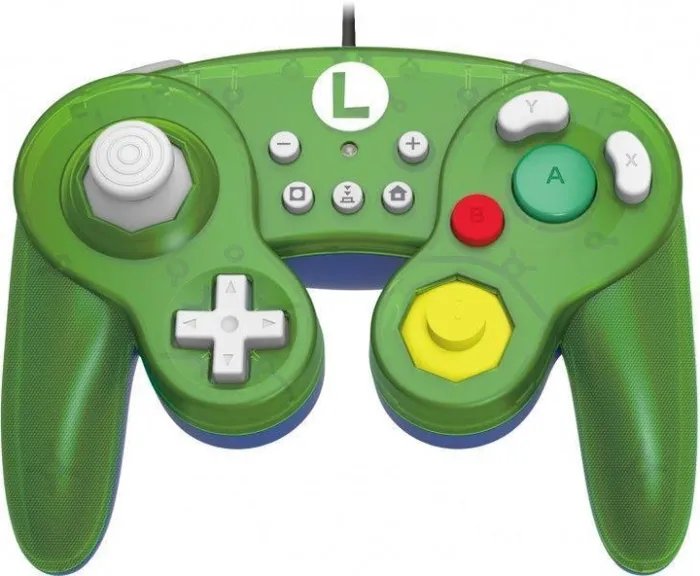 Геймпад Hori Battle Pad для Nintendo Switch Luigi Edition