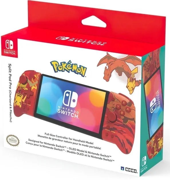 Набор 2 Контроллеров Split Pad Pro Pikachu & Charizard Nintendo Switch
