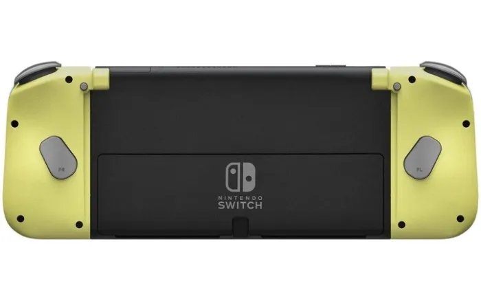 Контроллер Hori Split Pad Compact for Nintendo Switch Light Grey x Yellow (NSW-373U)