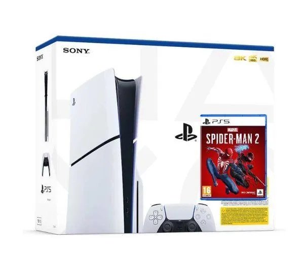 Sony PlayStation 5 Slim 1Tb + Marvel's Spider-Man 2 (русская версия)