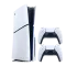 Набор Консоль Sony PlayStation 5 Slim Blu-ray 1TB (96989) White + Геймпад Беспроводной DualSense