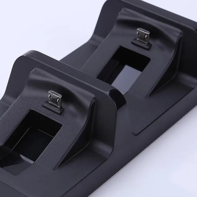 Зарядное устройство док-станция DOBE для Dualshock 4 Black