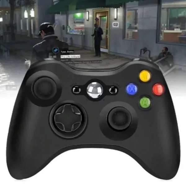 Джойстик беспроводной игровой геймпад для приставки Xbox 360 и ПК Controller ODI Черный