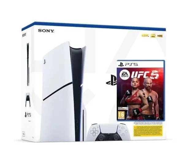 Sony PlayStation 5 Slim 1Tb + UFC 5 (английская версия)