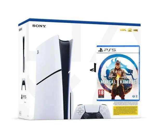 Sony PlayStation 5 Slim 1Tb + Mortal Kombat 1 (русская версия)