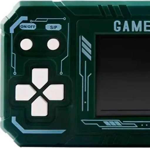 Ретро игровая приставка Tetris T16 26 games in 1 Green [96813]