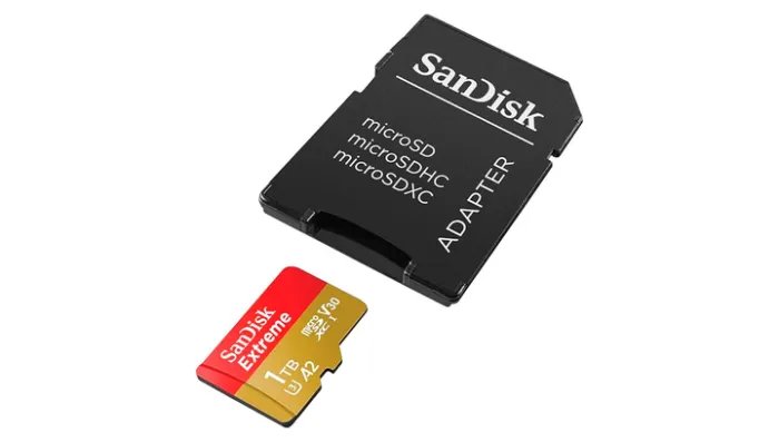 Карта Памяти SanDisk UHS-I U3 V30 A2 Extreme microSDXC 1TB Brown