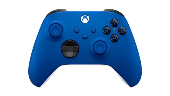 Набор Консоль Microsoft Xbox Series S 1TB (XXU-00010) Carbon Black + Геймпад Беспроводной Controller hock Blue