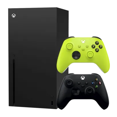 Набор Консоль Microsoft Xbox Series X 1TB (889842640809) Black + Геймпад Беспроводной Controller Electric Volt