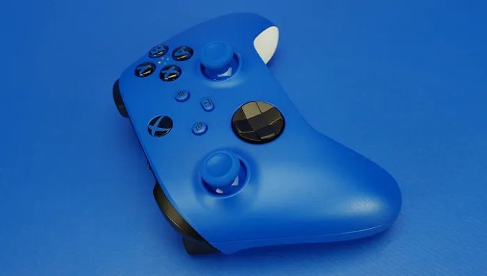 Набор Консоль Microsoft Xbox Series S 1TB (XXU-00010) Carbon Black + Геймпад Беспроводной Controller hock Blue