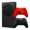 Набор Консоль Microsoft Xbox Series S 1TB (XXU-00010) Carbon Black + Геймпад Беспроводной Controller Pulse Red
