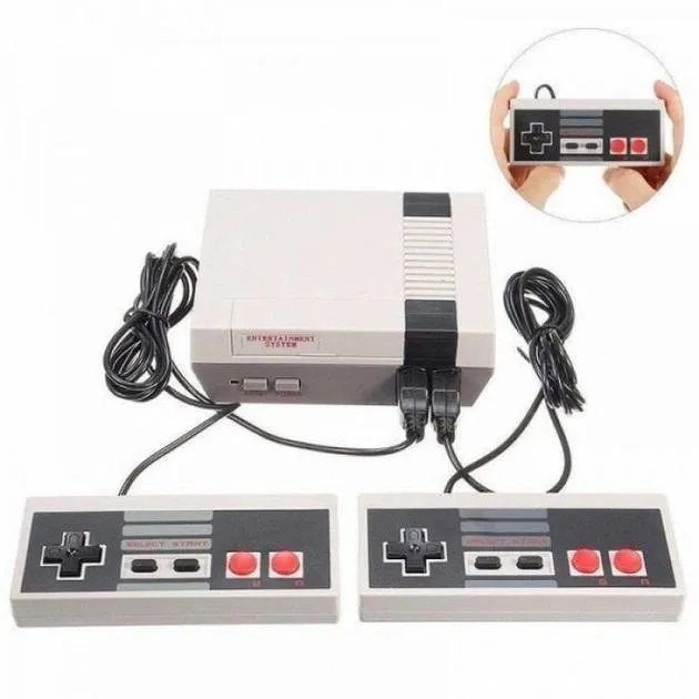 Игровая приставка GAME NES 620 / 7724 два джойстика 620 встроенных игр 8bit Av-Выход ws16781