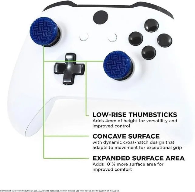 Накладки на стики KontrolFreek® Omni (Blue) для геймпада Xbox One / Series S|X
