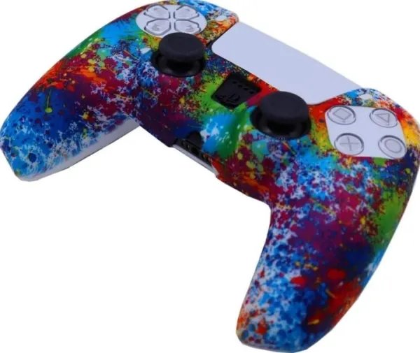 Защитный Силиконовый Чехол Urban Dreams на Геймпад PS5 Dualsense для Sony PlayStation 5 Салют (P4001)