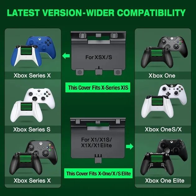 Зарядные аккумуляторы для геймпадов Xbox one series X S Xbox one Xbox one X Xbox One elite 1200mah