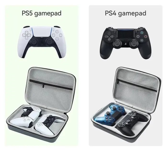 Чехол с ручкой Guanhe для двух гейпадов PS5, PS4 Sony PlayStation