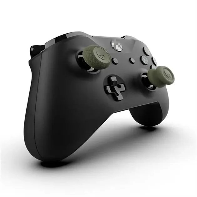 Набор накладок на стики Skull гейпада для Xbox One, Xbox One S, Xbox One X, Xbox Series S, Xbox Series X Хаки