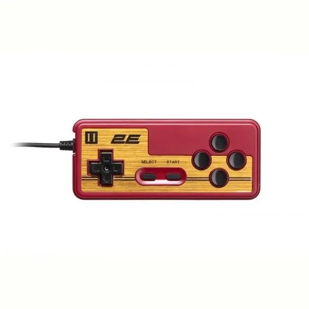 Игровая приставка 2E 8bit AV с двумя проводными геймпадами (2E8BAVWD288)