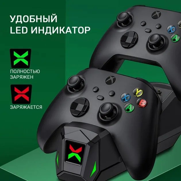 Зарядная станция и аккумуляторы для Xbox One, Xbox Series X|S BEBONCOOL Q163-BBC black