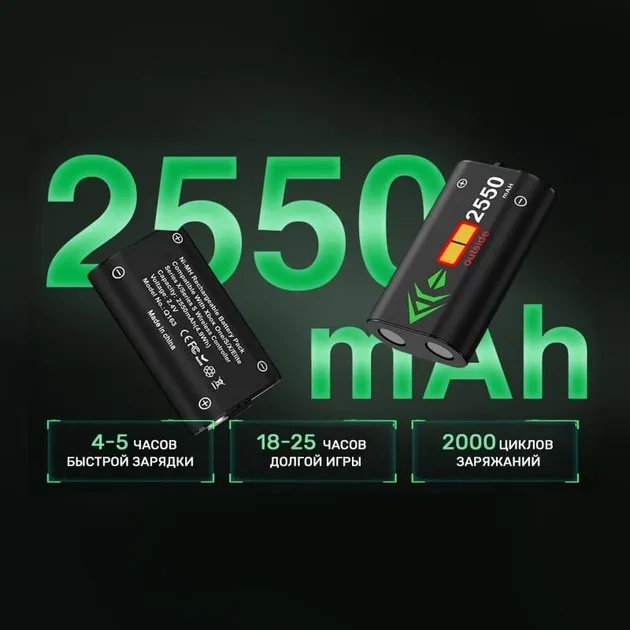 Зарядная станция и аккумуляторы для Xbox One, Xbox Series X|S BEBONCOOL Q163-BBC black